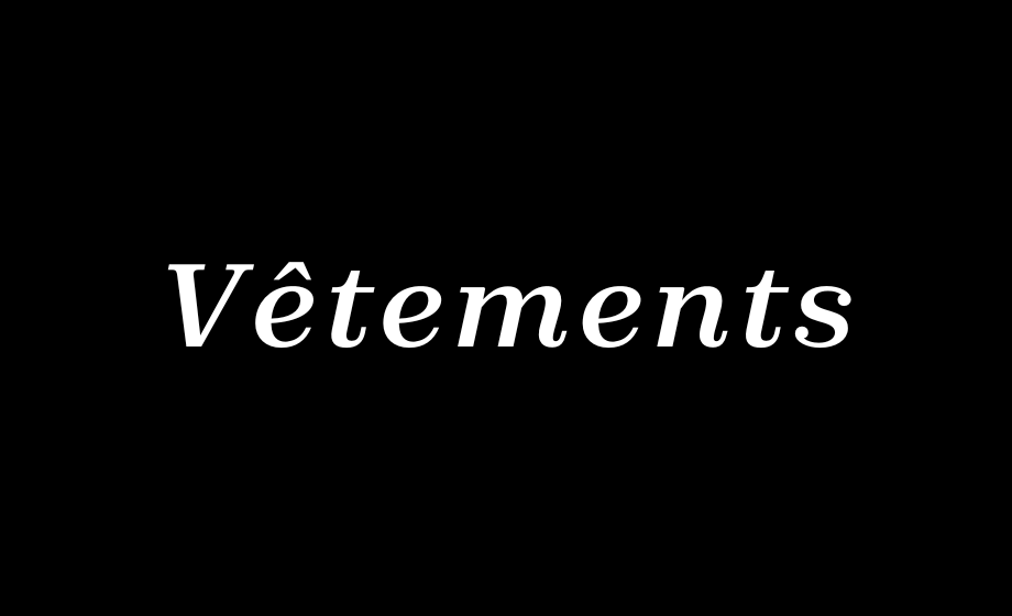 Vêtements